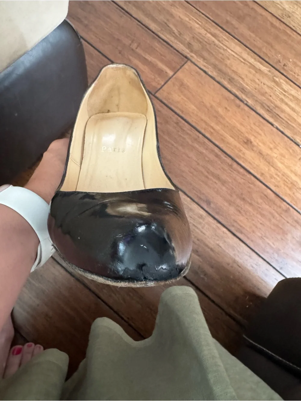 Christian Louboutin Black bells size 10.5 women’s